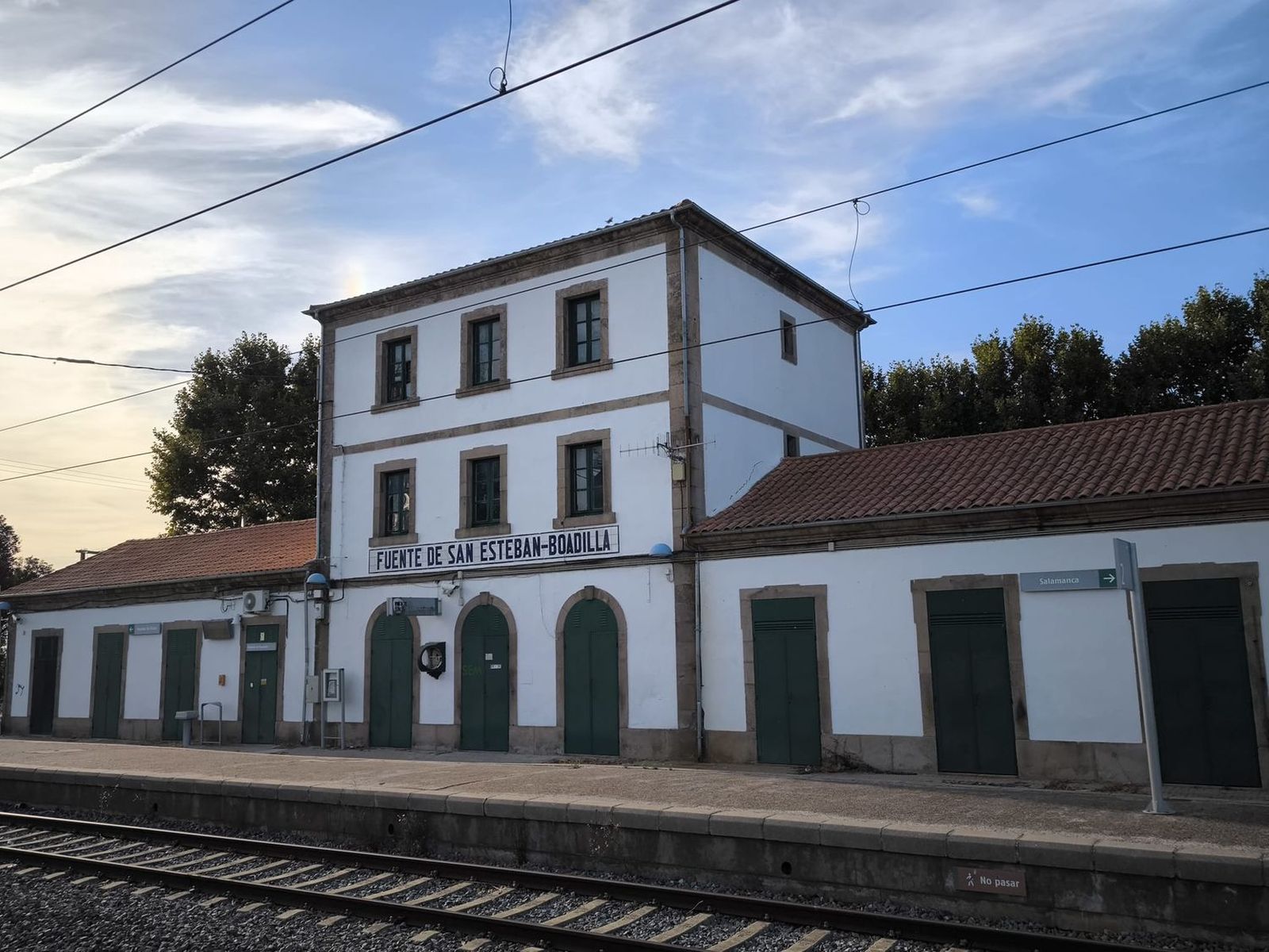 Fuente San Esteban, estación