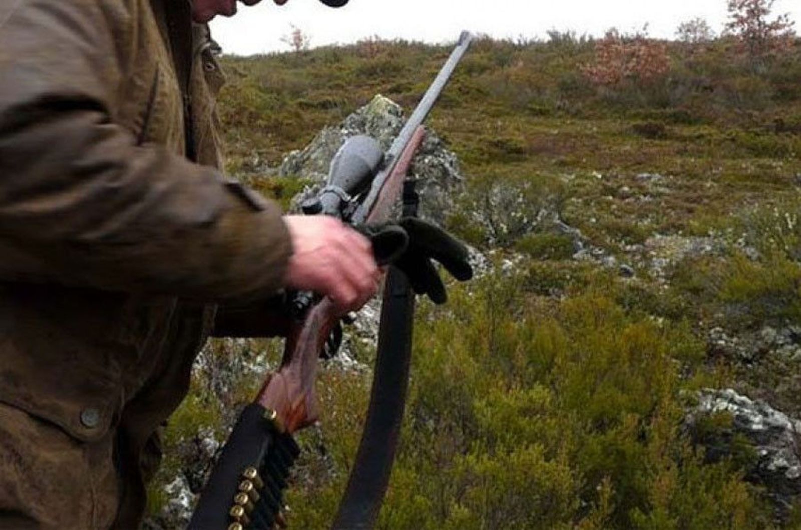 Cazador sin cara caza