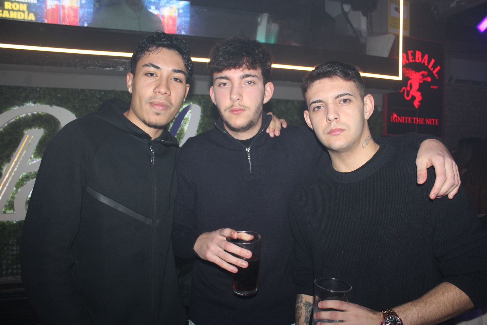 Salamanca de noche, sabado 24 de enero