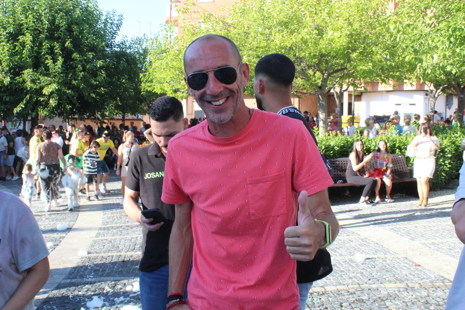 Chupinazo fiestas de Santa Marta del Tormes