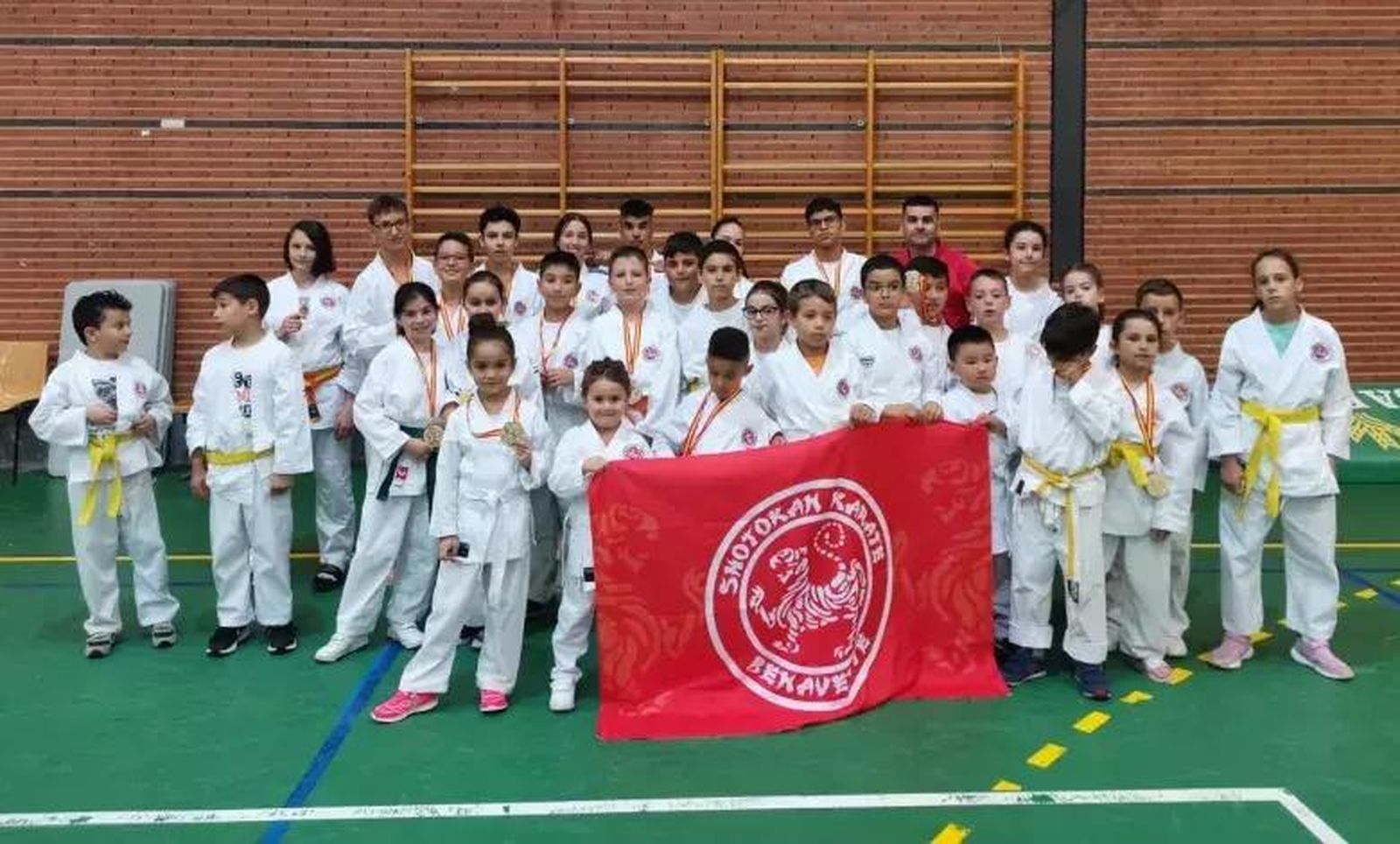Club Shotokan Kárate Benavente. Archivo.