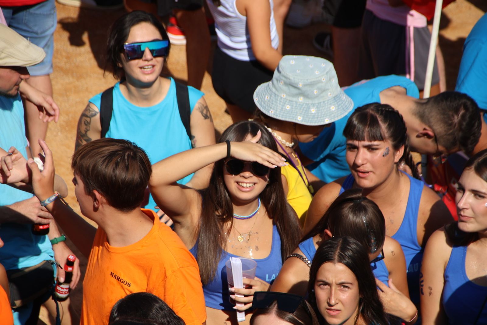 Lumbrales, encuentro de peñas, chupinazo