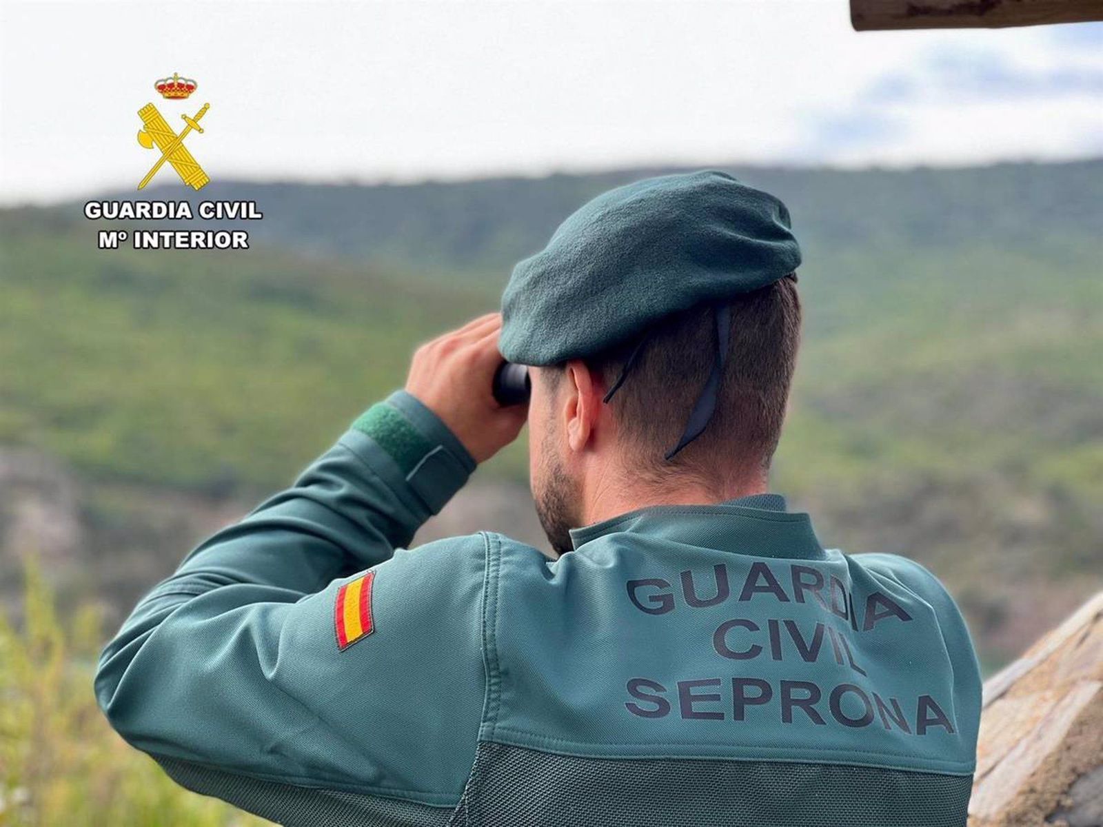 Agente del Servicio de Protección de la Naturaleza (Seprona).   GUARDIA CIVIL
