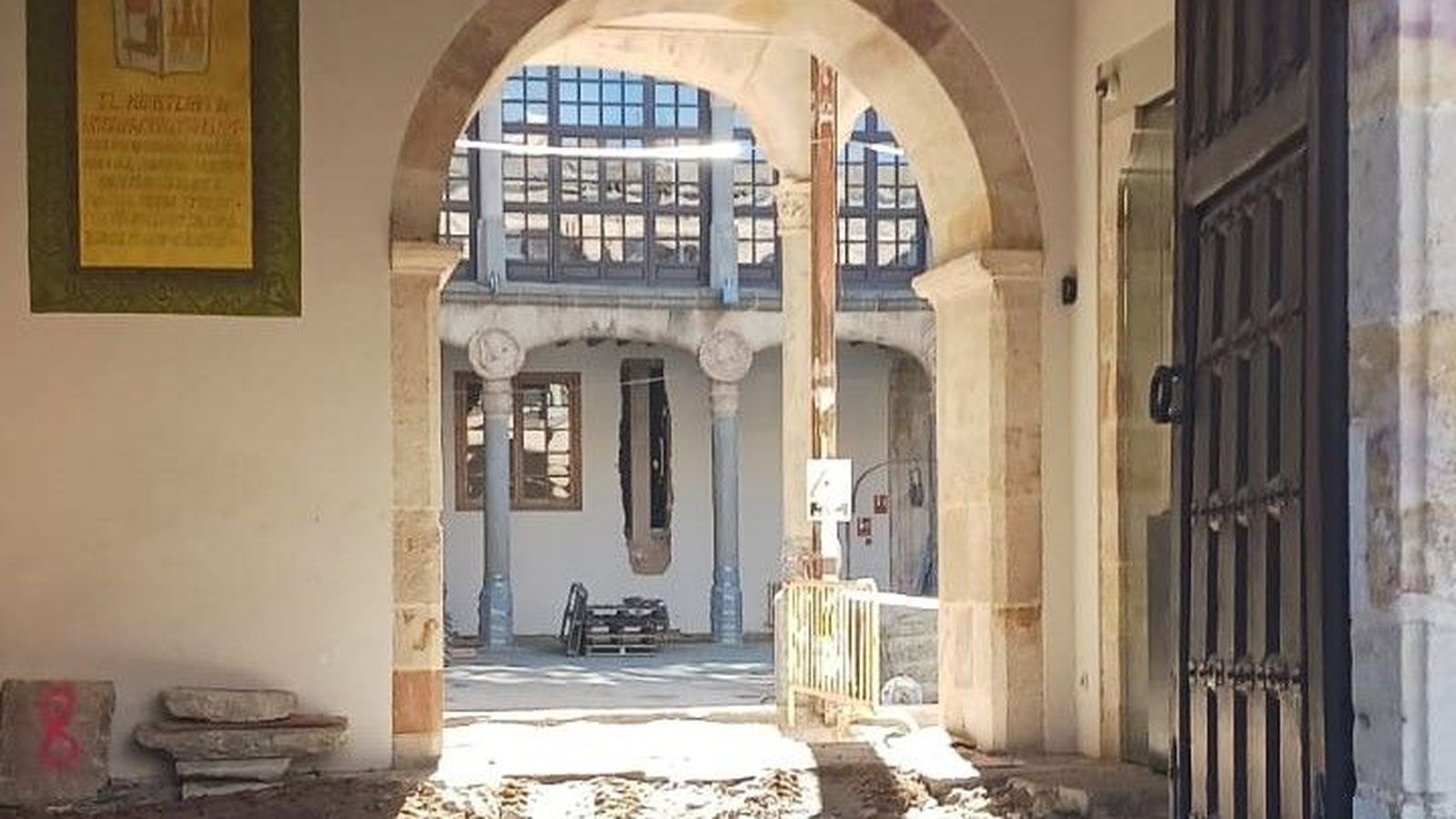 Así avanzan las obras del Parador del Zamora