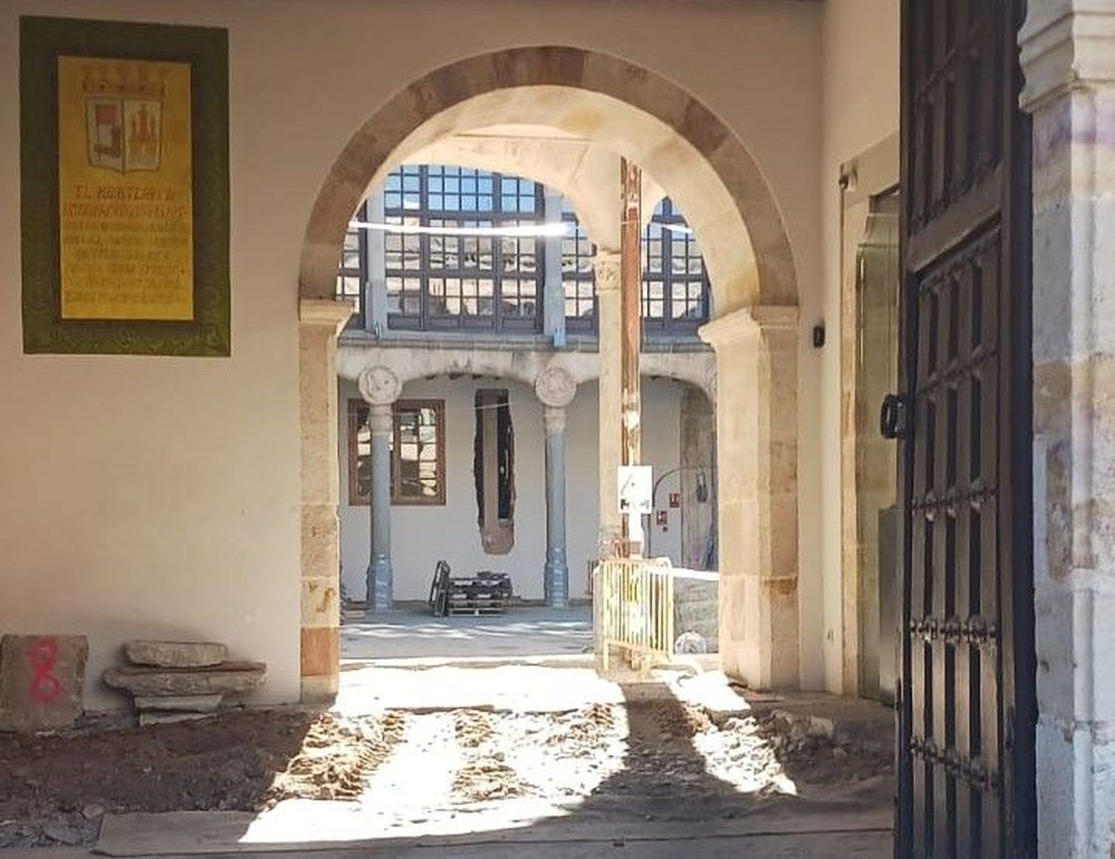 Así avanzan las obras del Parador del Zamora