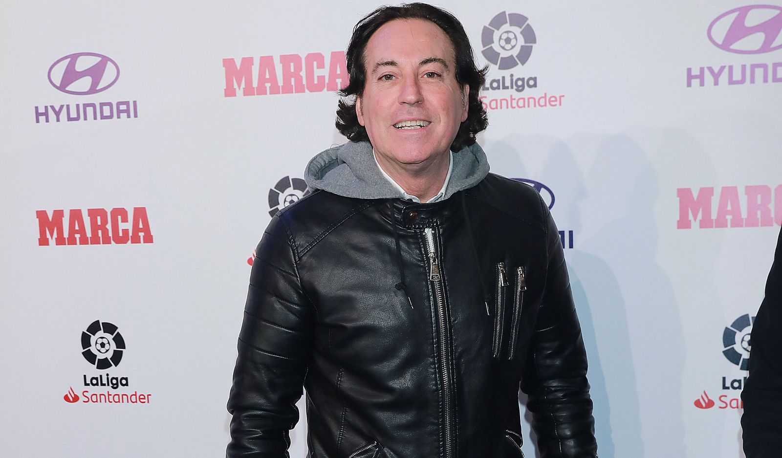 Pipi Estrada, en los  premios de Fútbol de MARCA