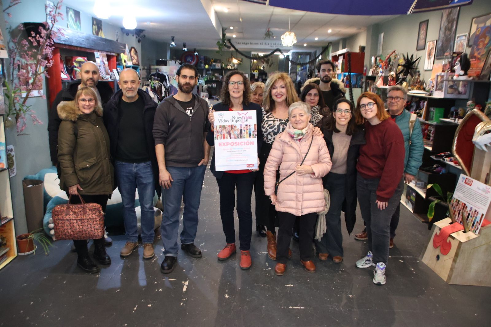 Exposición sobre la infancia de personas transexuales