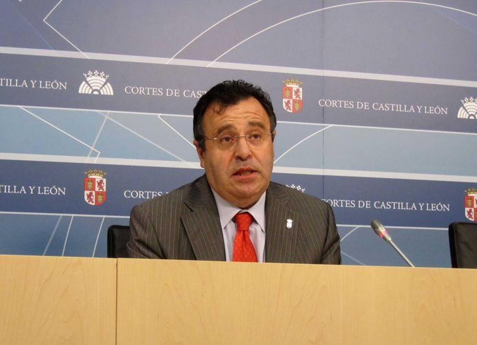 José Ignacio Martín Benito, procurador socialista en las Cortes de Castilla y León. Foto Europa Press