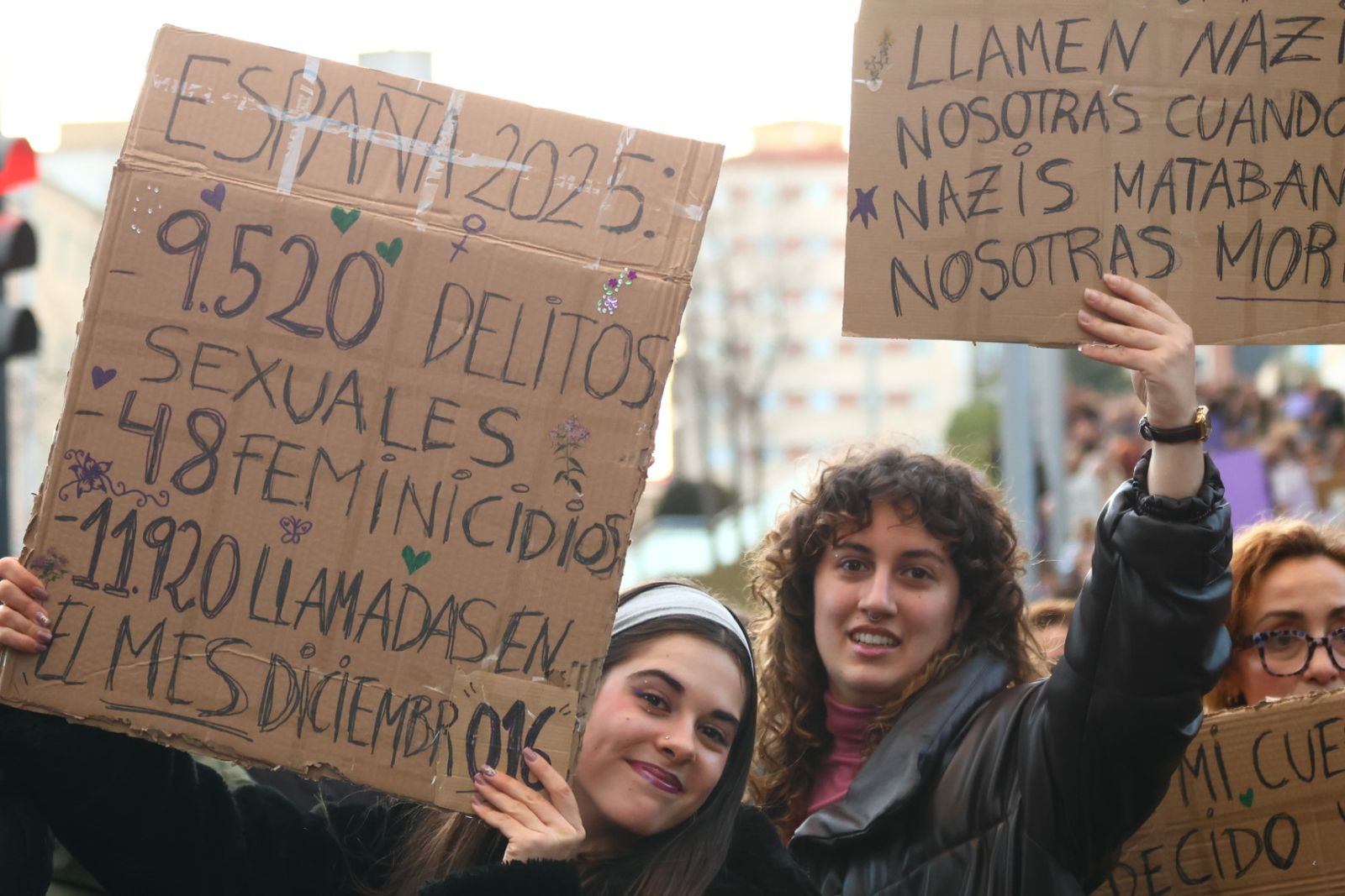Manifestación por el 8M en Salamanca