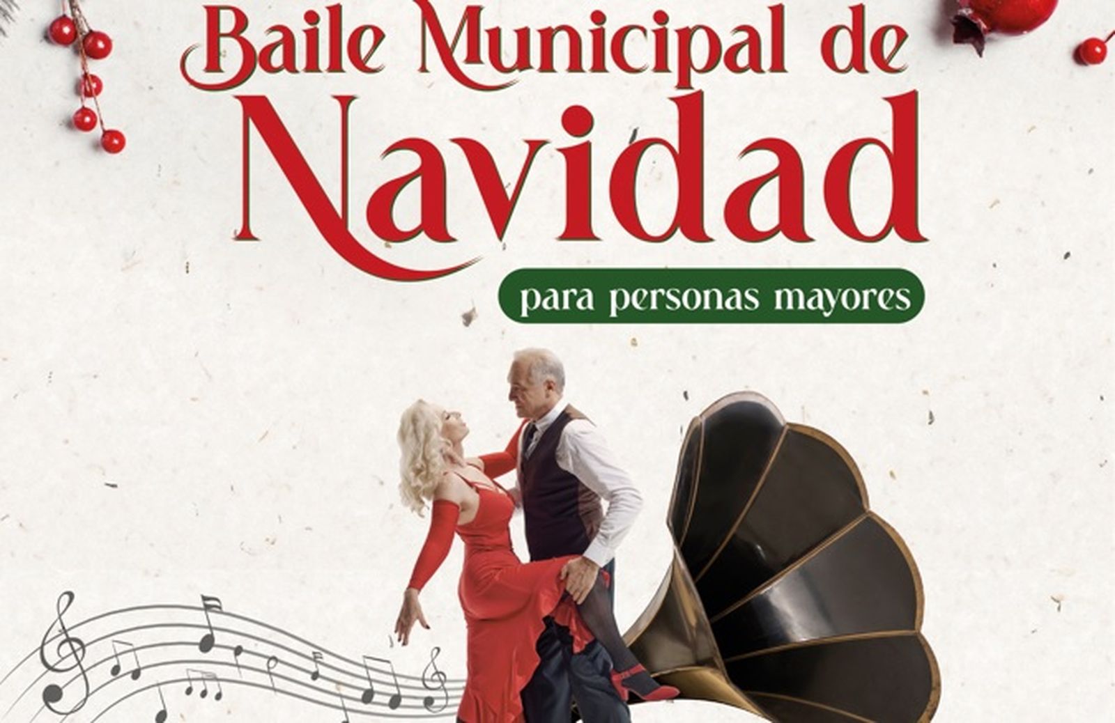 Baile Municipal de Navidad para personas mayores en Salamanca