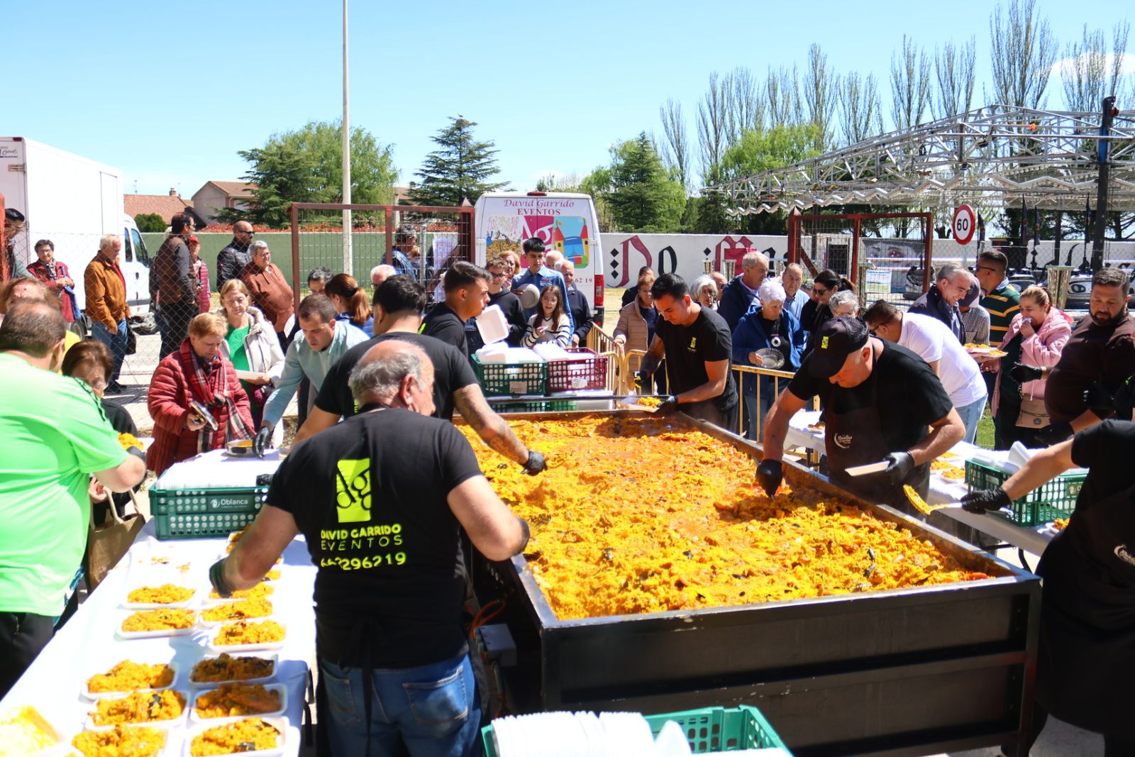 Paella popular en Villoria