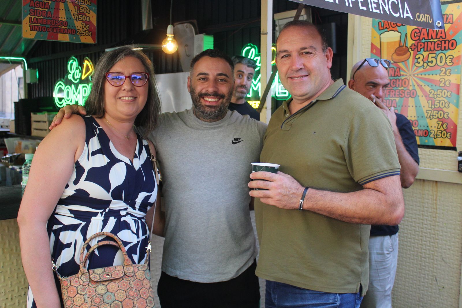 Ambiente en la Feria de Día en el mediodía de este sábado