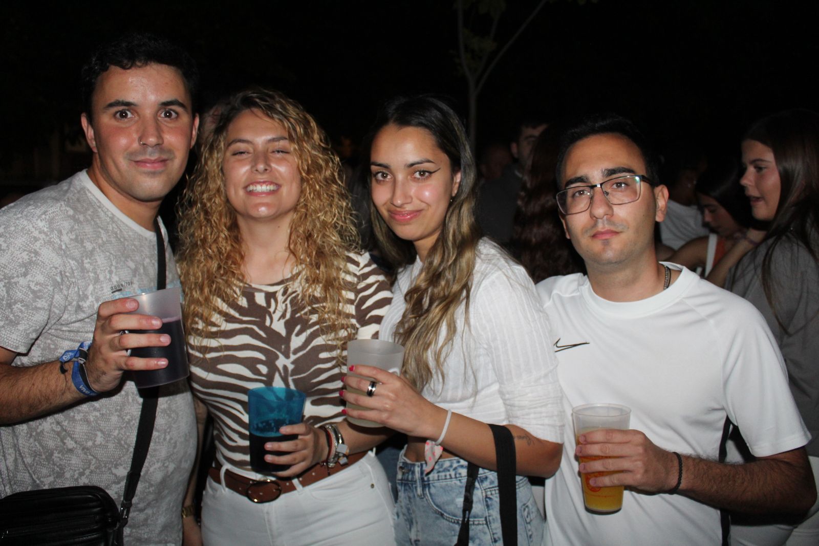 Salamanca de noche, sábado 23 de agosto