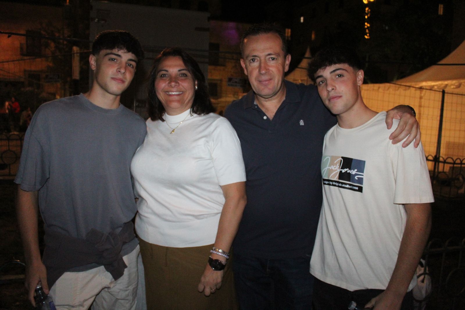 Ambiente en la Feria de Día en la tarde de este jueves