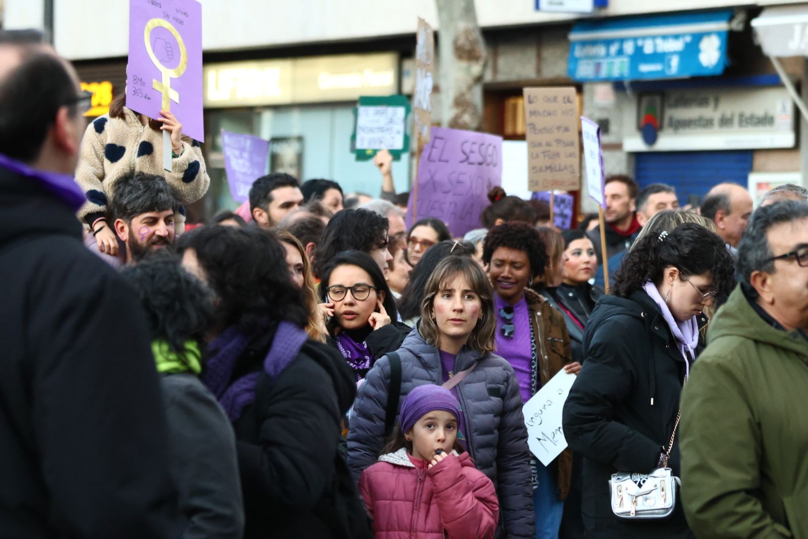 Manifestación por el 8M en Salamanca