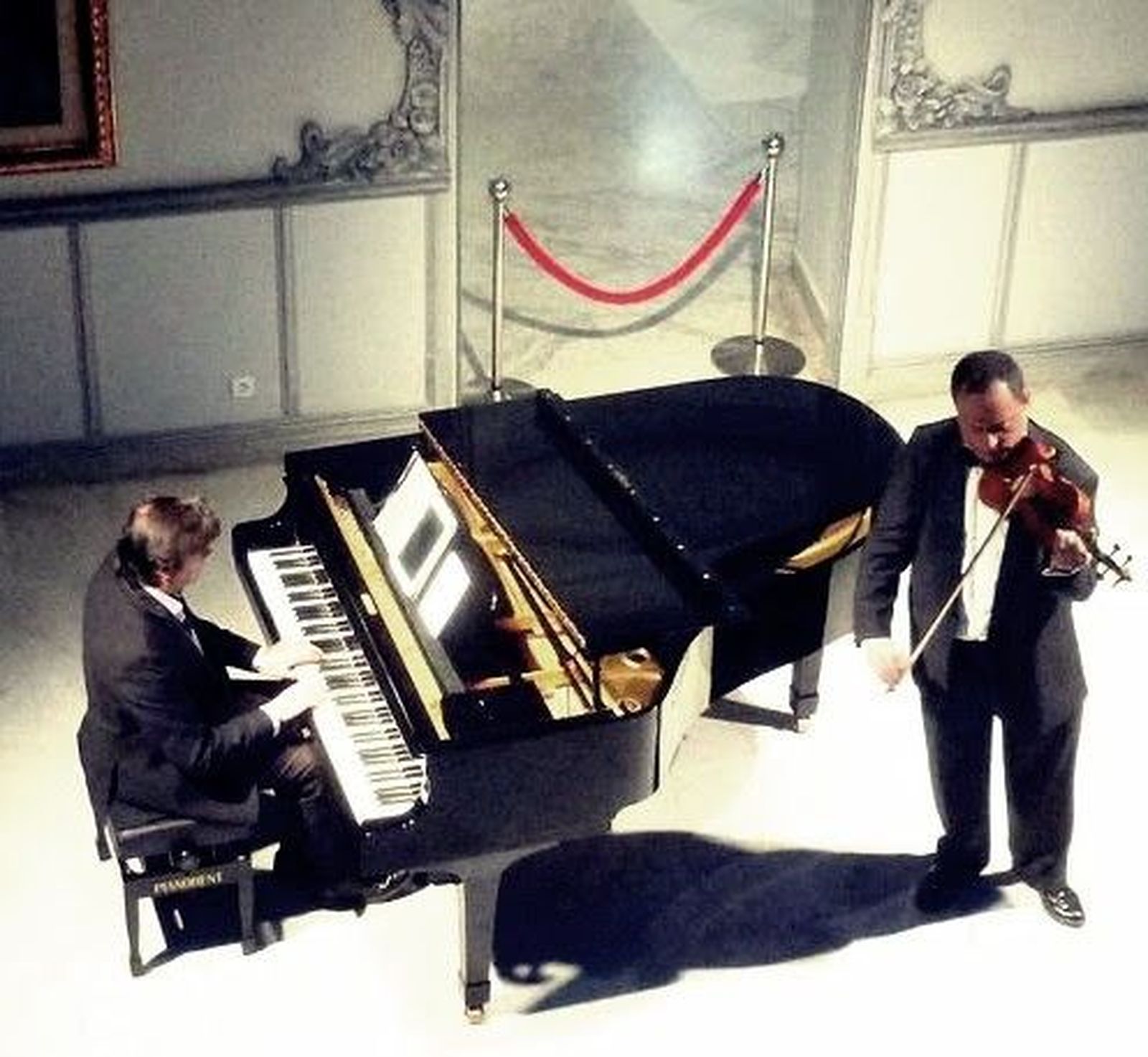 Chema Corvo y Sergio Fuentes en la Casa Lis