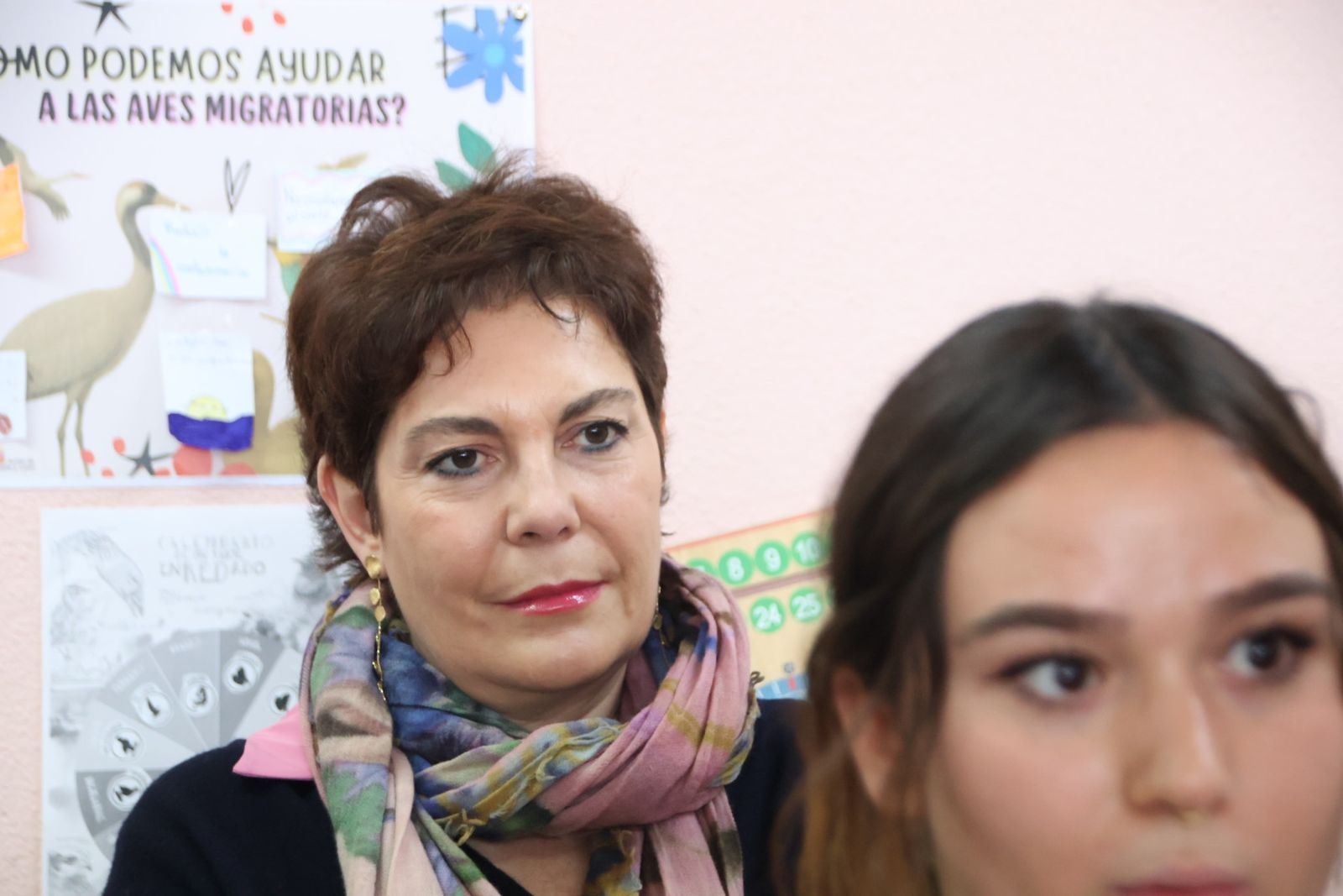 La vicepresidenta de la Junta de Castilla y León y consejera de Familia e Igualdad de Oportunidades, Isabel Blanco, visita a los participantes de 'Conciliamos Navidad'