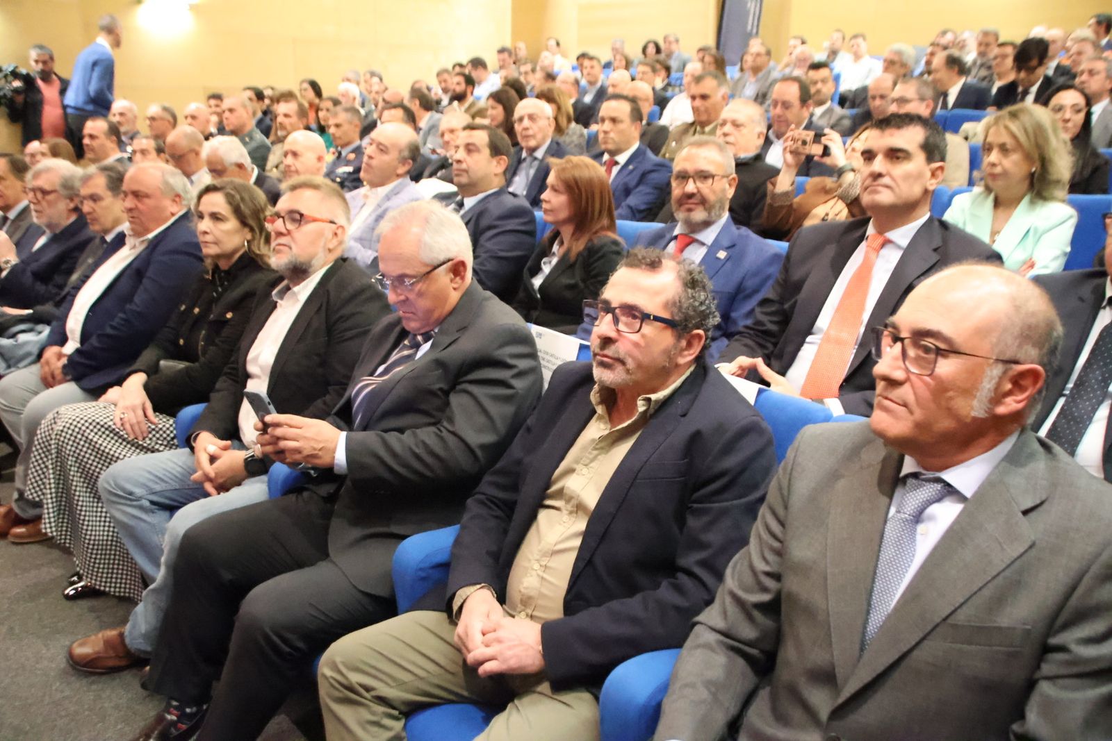 Acto institucional de la unidad empresarial en Salamanca.
