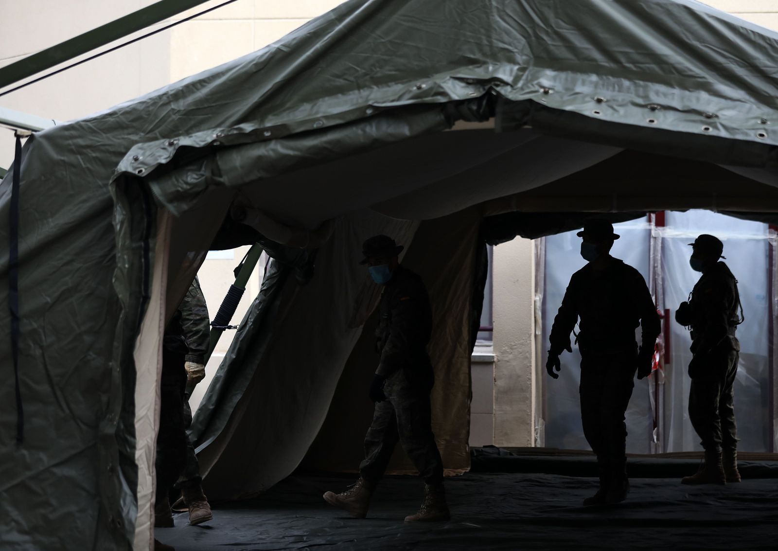 Efectivos del Mando de Ingenieros de Salamanca del Ejército de Tierra, una unidad de 34 militares