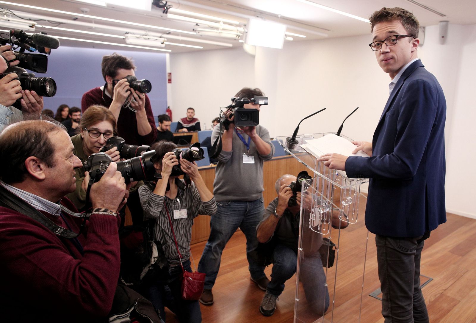El líder de Más País, Íñigo Errejón.