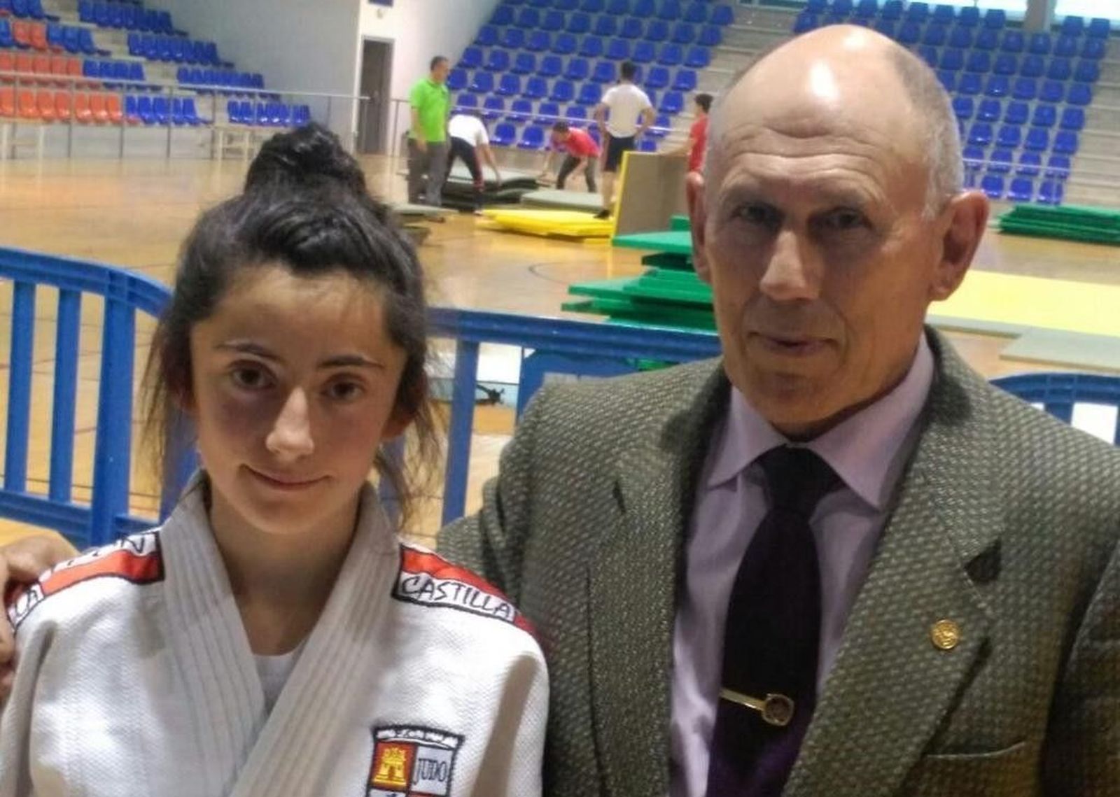 Carla Mateos, campeona de Judo de Castilla y León