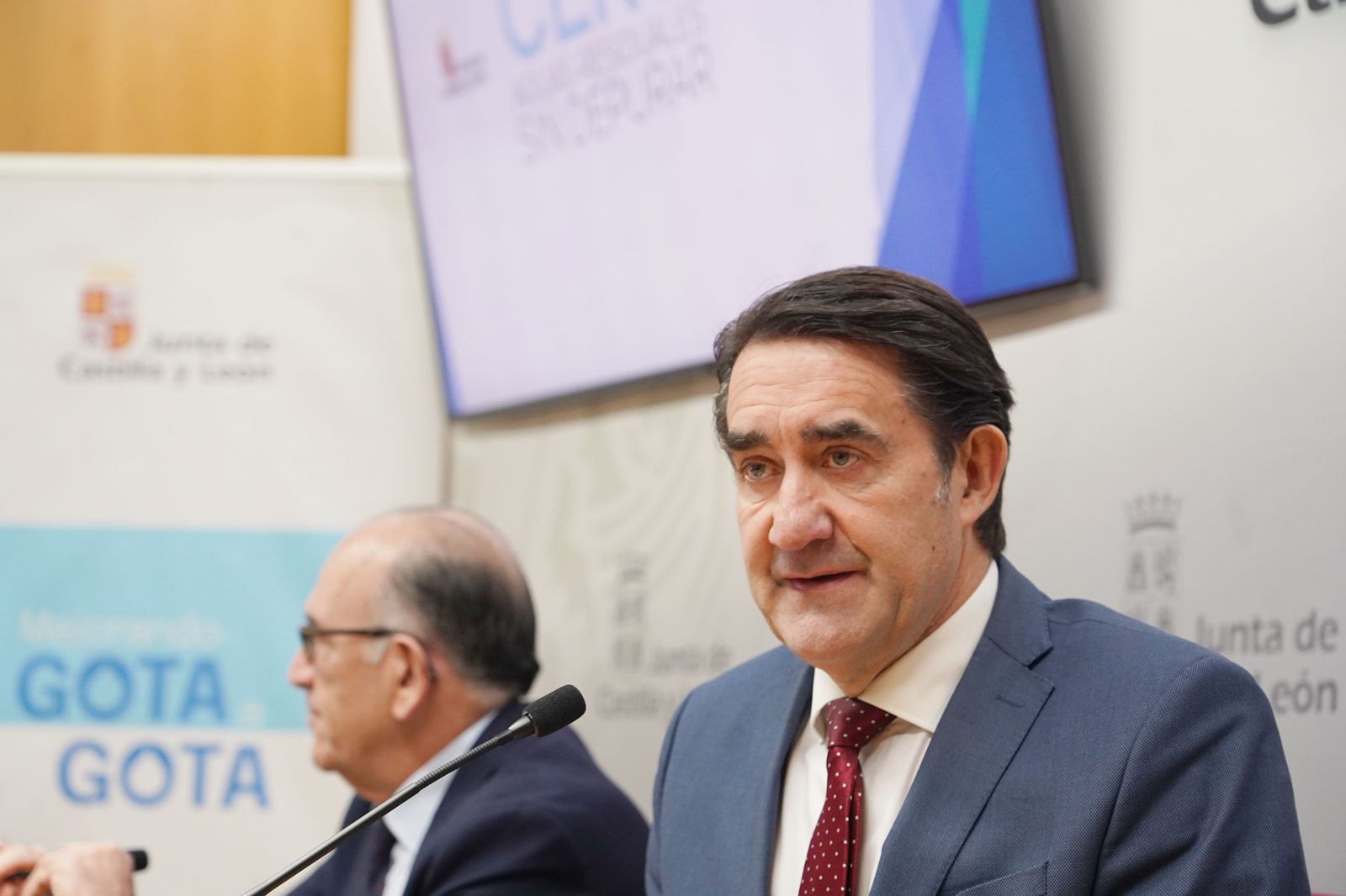 El consejero de Medio Ambiente, Juan Carlos Suárez-Quiñones. Foto Miriam Chacón/ICAL El consejero de Medio Ambiente, Juan Carlos Suárez-Quiñones. Foto Miriam Chacón/ICAL