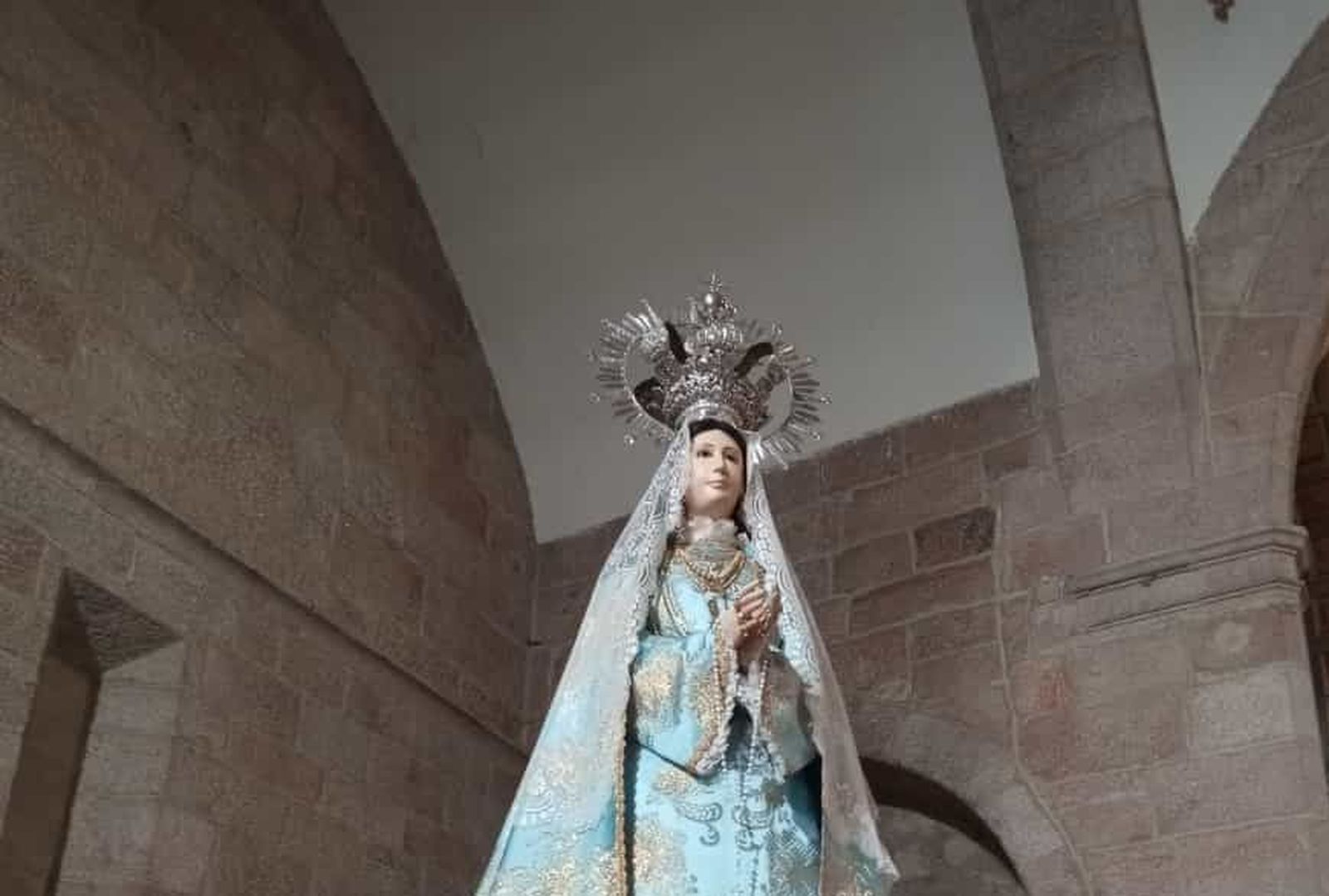 Imagen de la Virgen del Socorro de Vitigudino