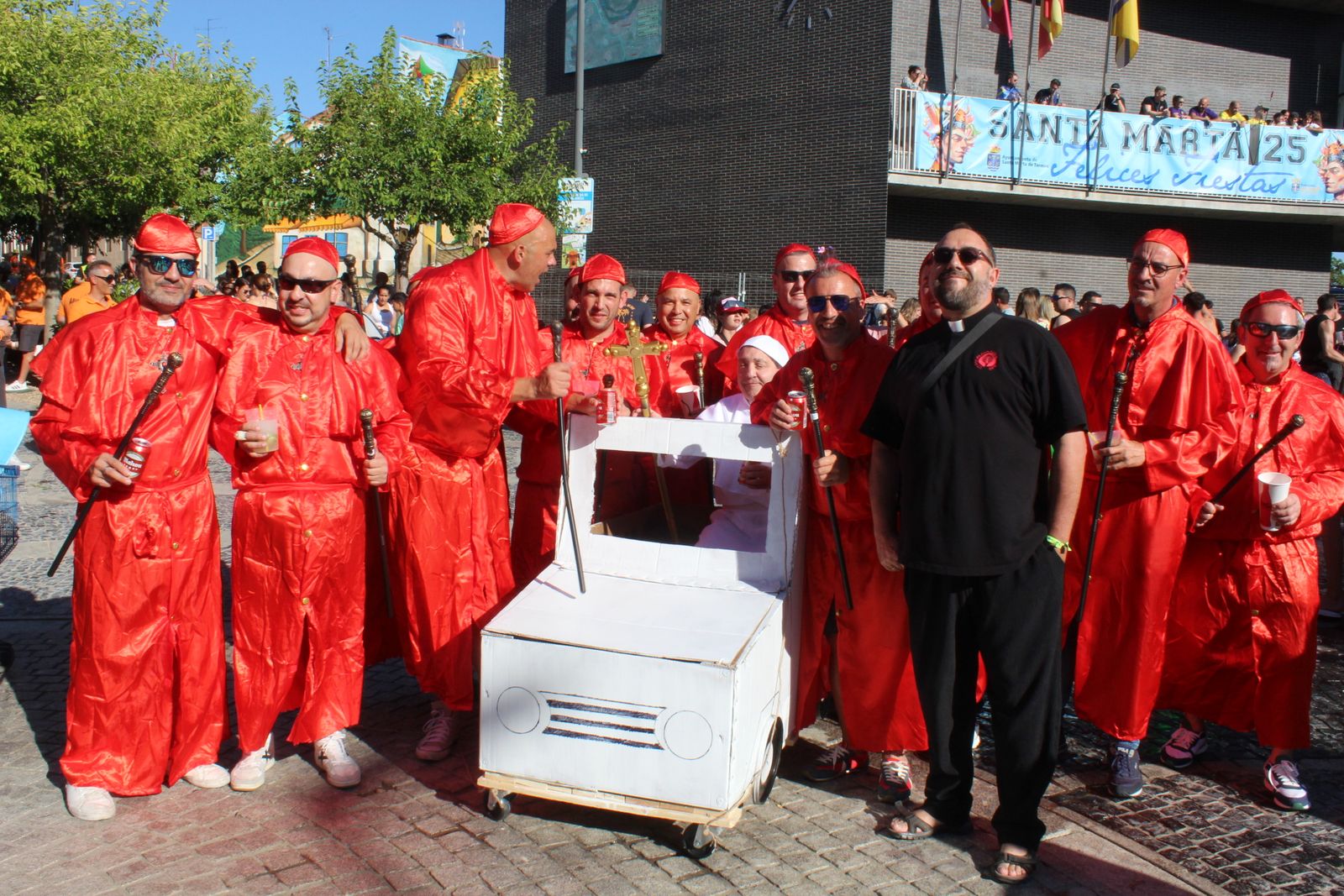 Chupinazo fiestas de Santa Marta del Tormes