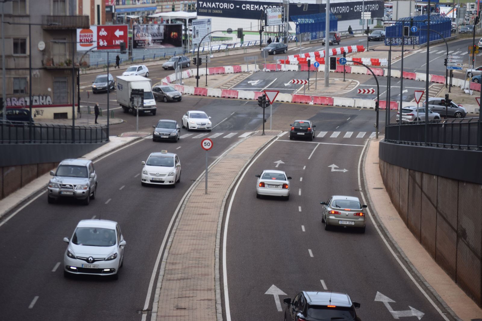 Obras en Cardenal Cisneros. Archivo.