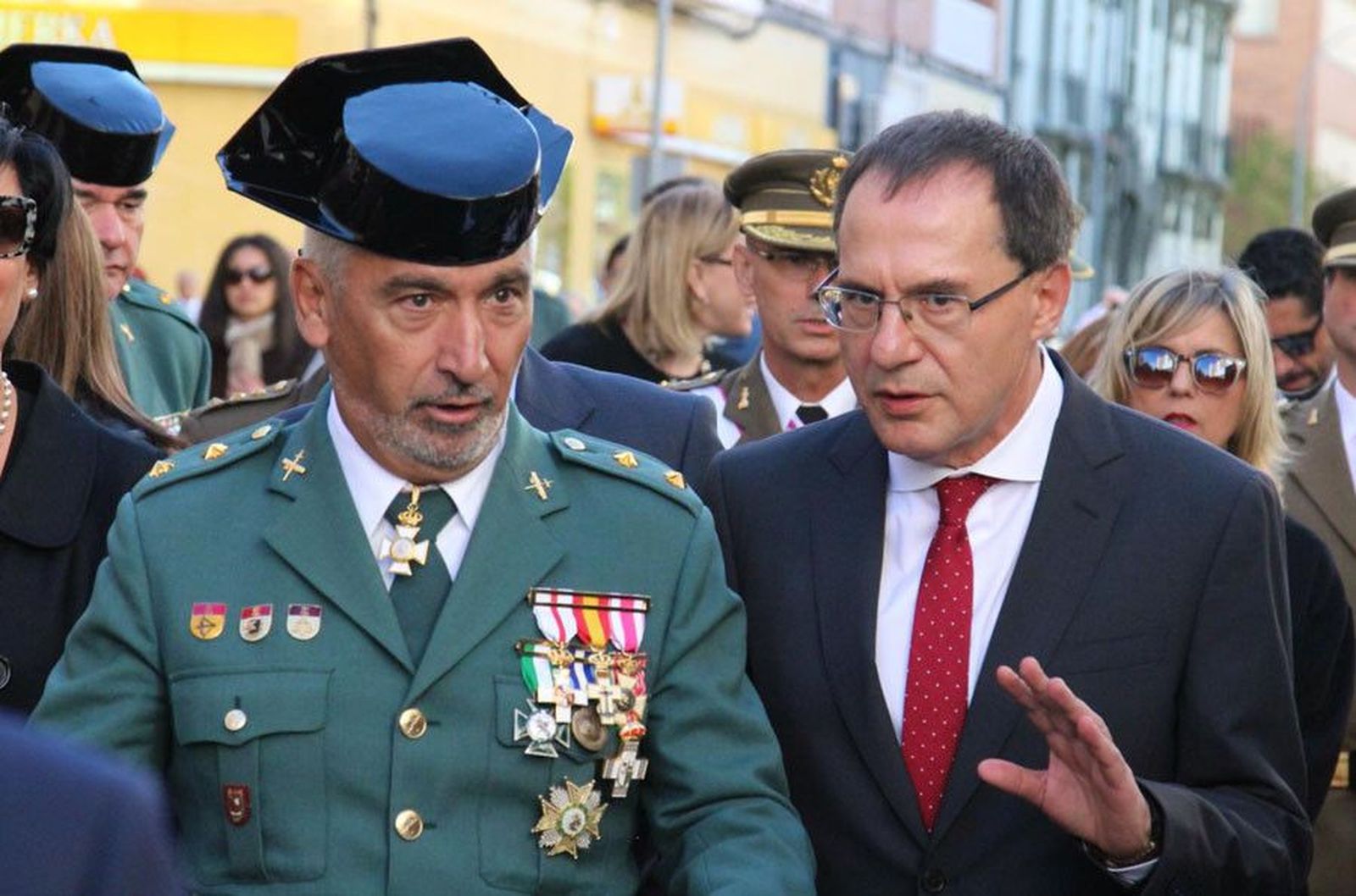 Angel blanco guardia civil 2018