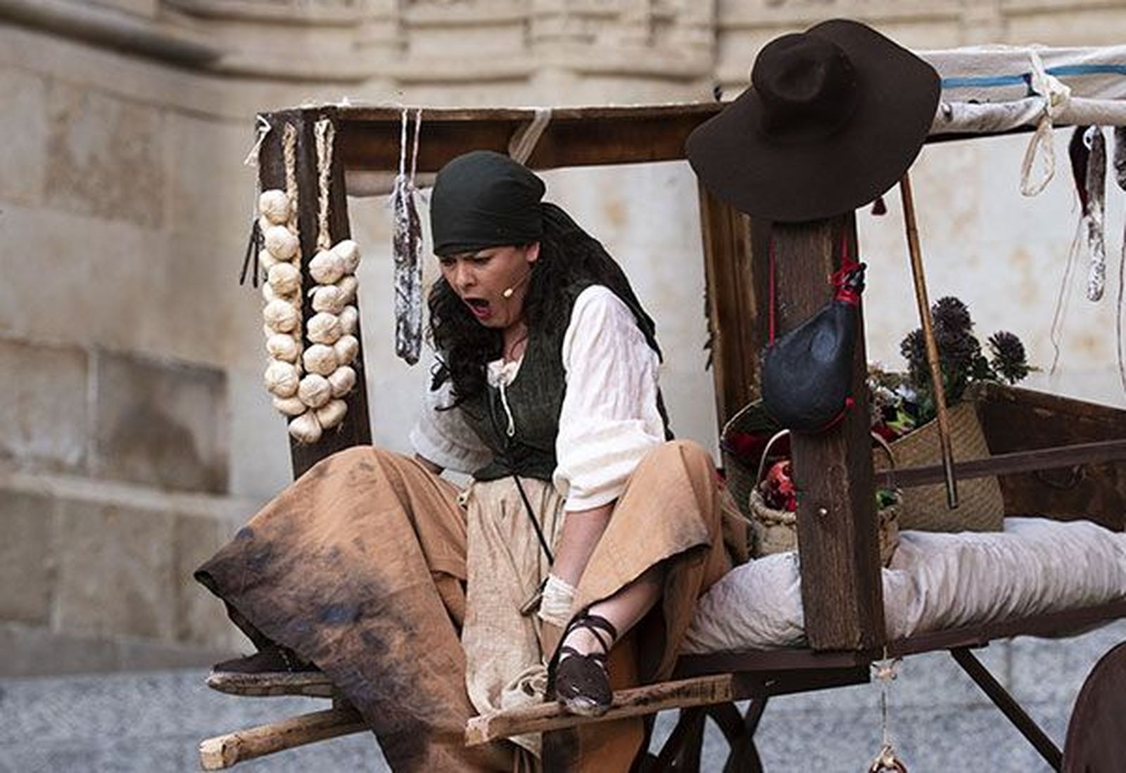 Nuria Galache, actriz en 'La Befana'