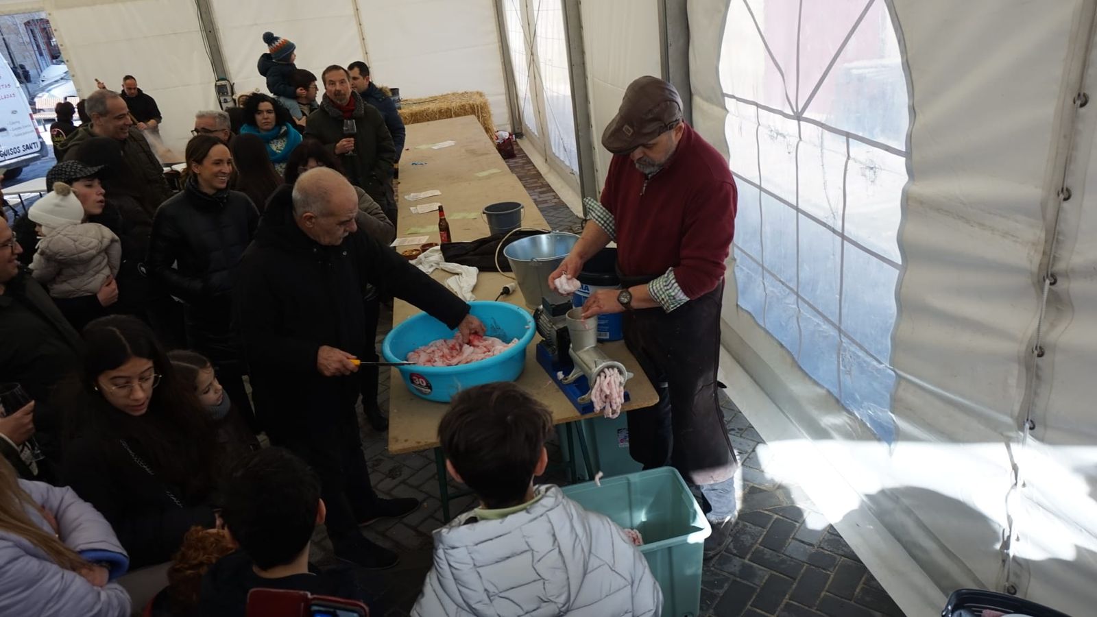 Castellanos de Moriscos celebra su matanza tradicional