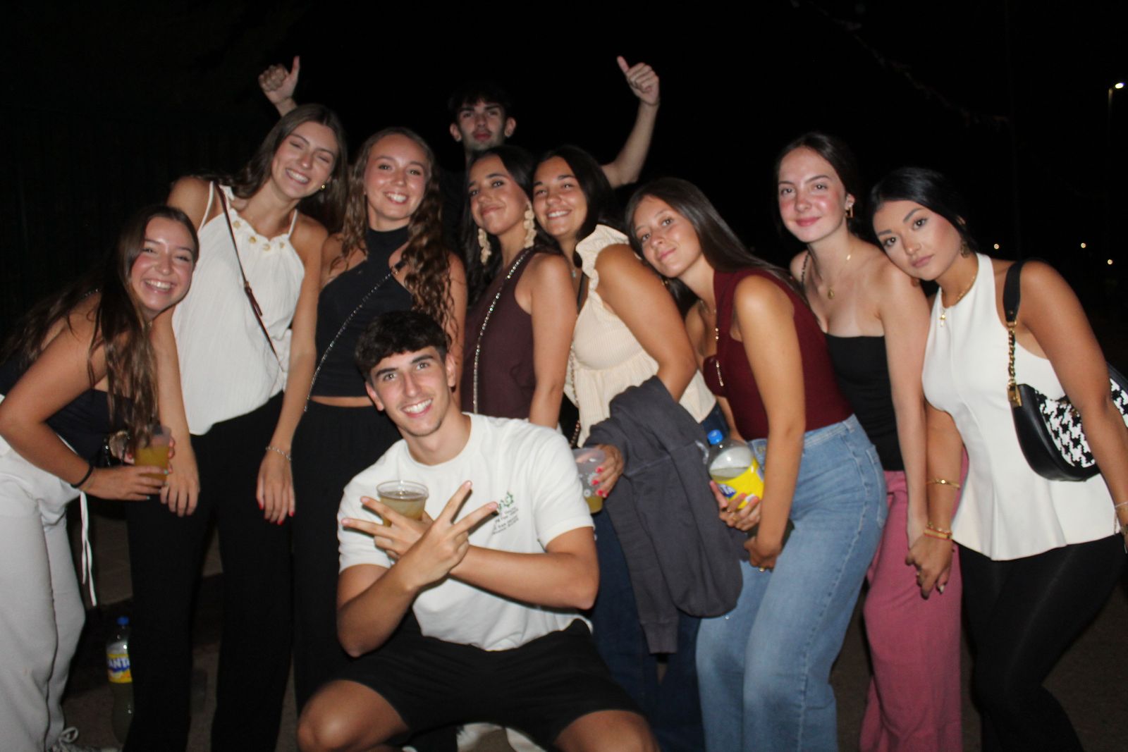 Salamanca de noche, viernes 8 de agosto