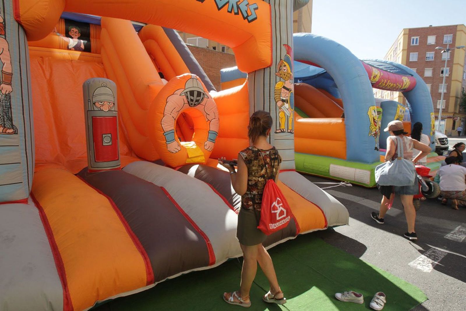 Fiestas de Garrido: castillos hinchables