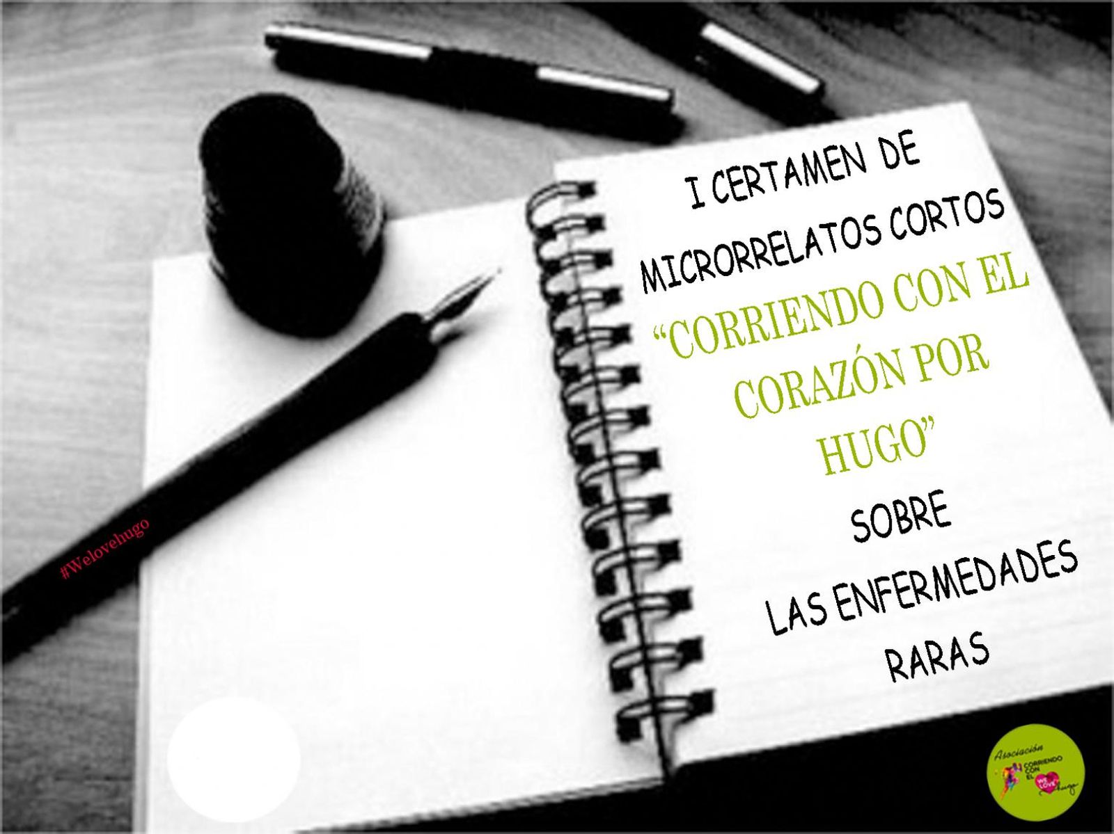 Corriendo con el Corazón por Hugo convoca el I Certamen Microrrelatos sobre Enfermedades Rara