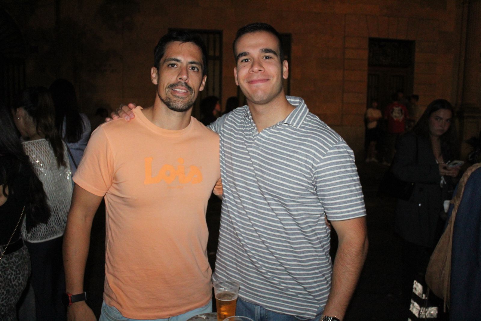 Ambiente en la Feria de Día en la tarde de este jueves