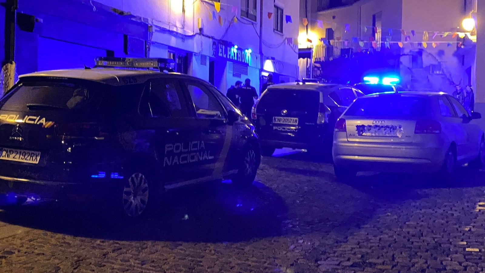 Vehículos de la Policía Nacional. Archivo