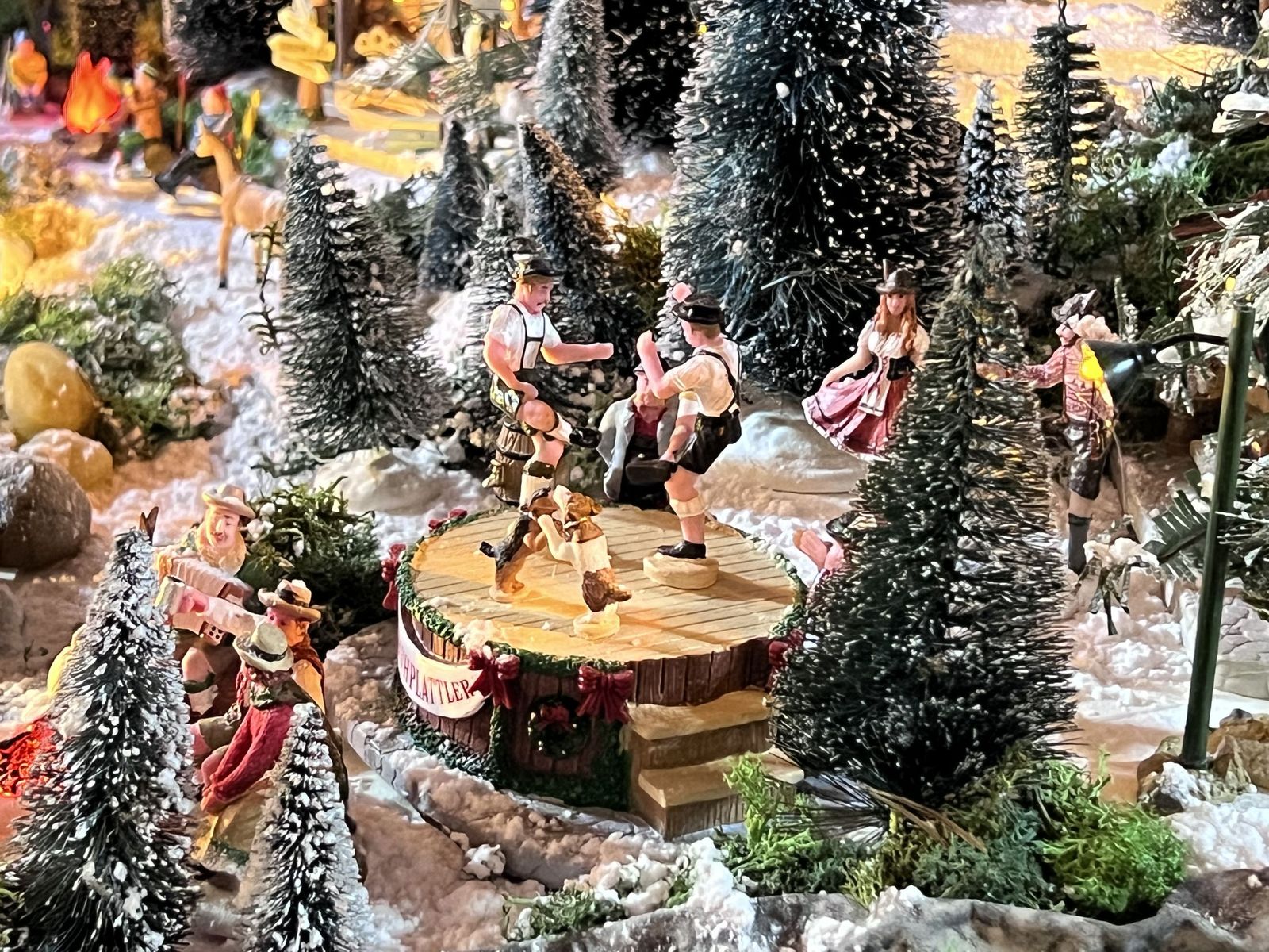 Ciudad de Navidad en la Torre de los Anaya