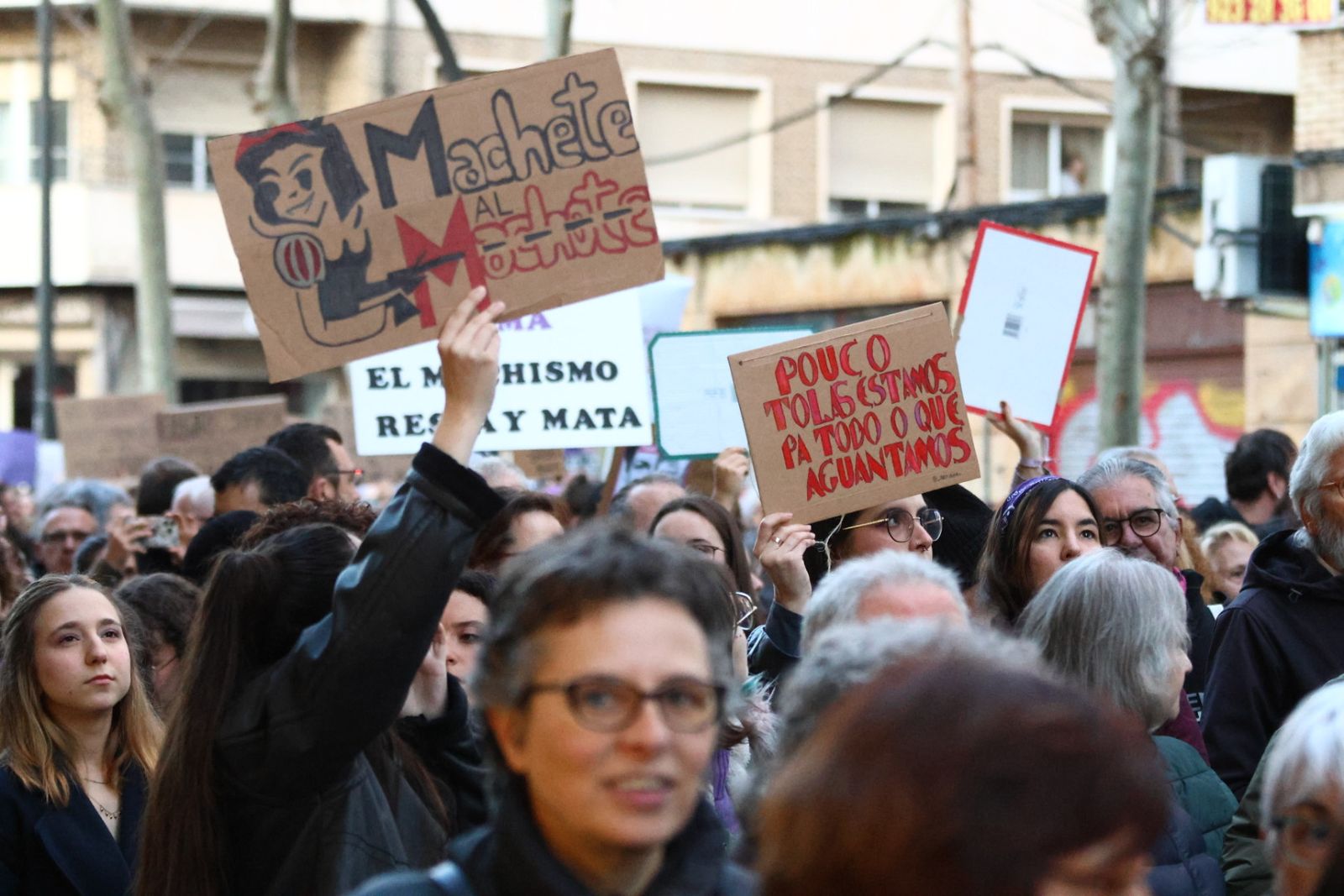 Manifestación por el 8M en Salamanca