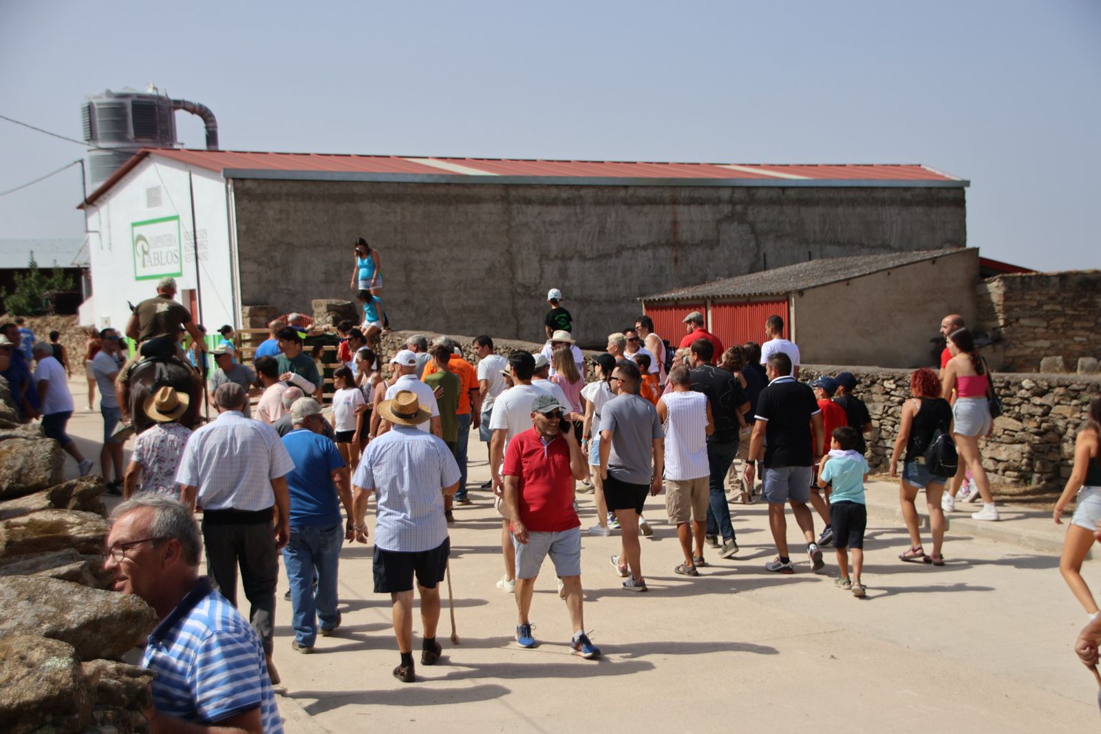 Lumbrales encierro a caballo, dia 2