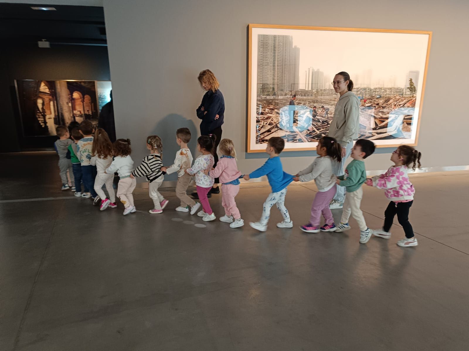 Treinta niños de  Santa Marta de Tormes visitan el DA2. Foto Ayuntamiento Santa Marta de Tormes