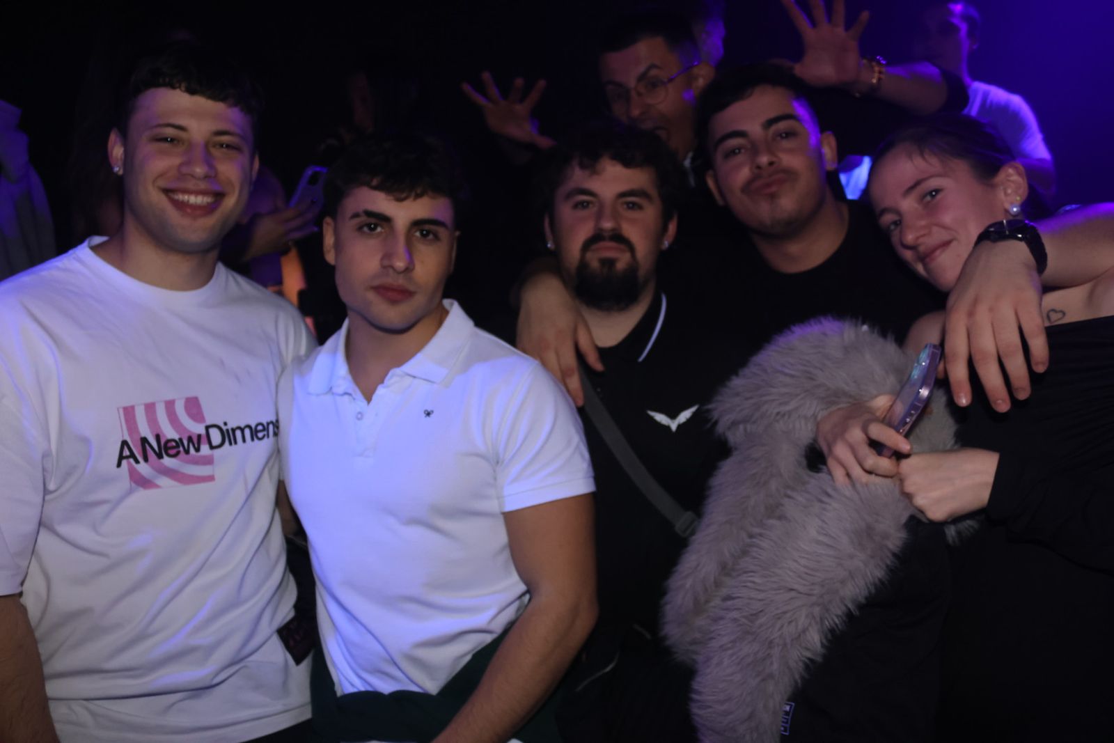 Salamanca de noche, sábado 17 de enero