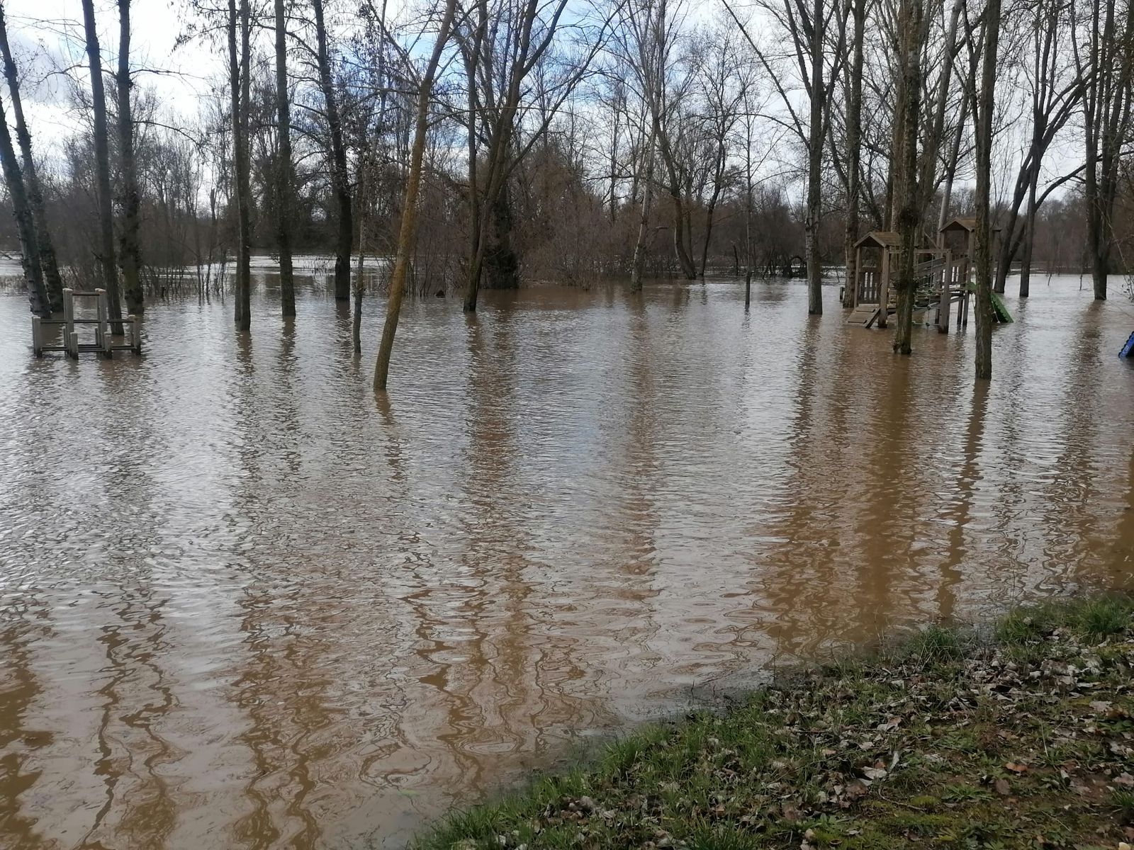 El Tormes inunda el paseo fluvial y el merendero de Cabrerizos (3).jpeg