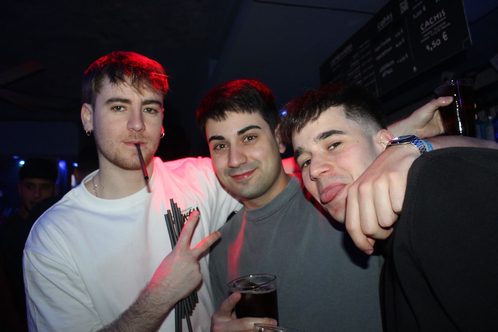 Salamanca de noche, sabado 24 de enero