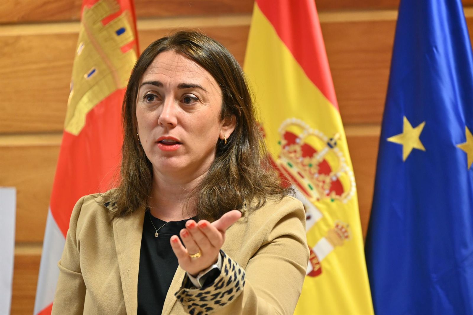 La consejera de Movilidad y Transformación Digital, María González Corral.   JUNTA DE CYL | EP
