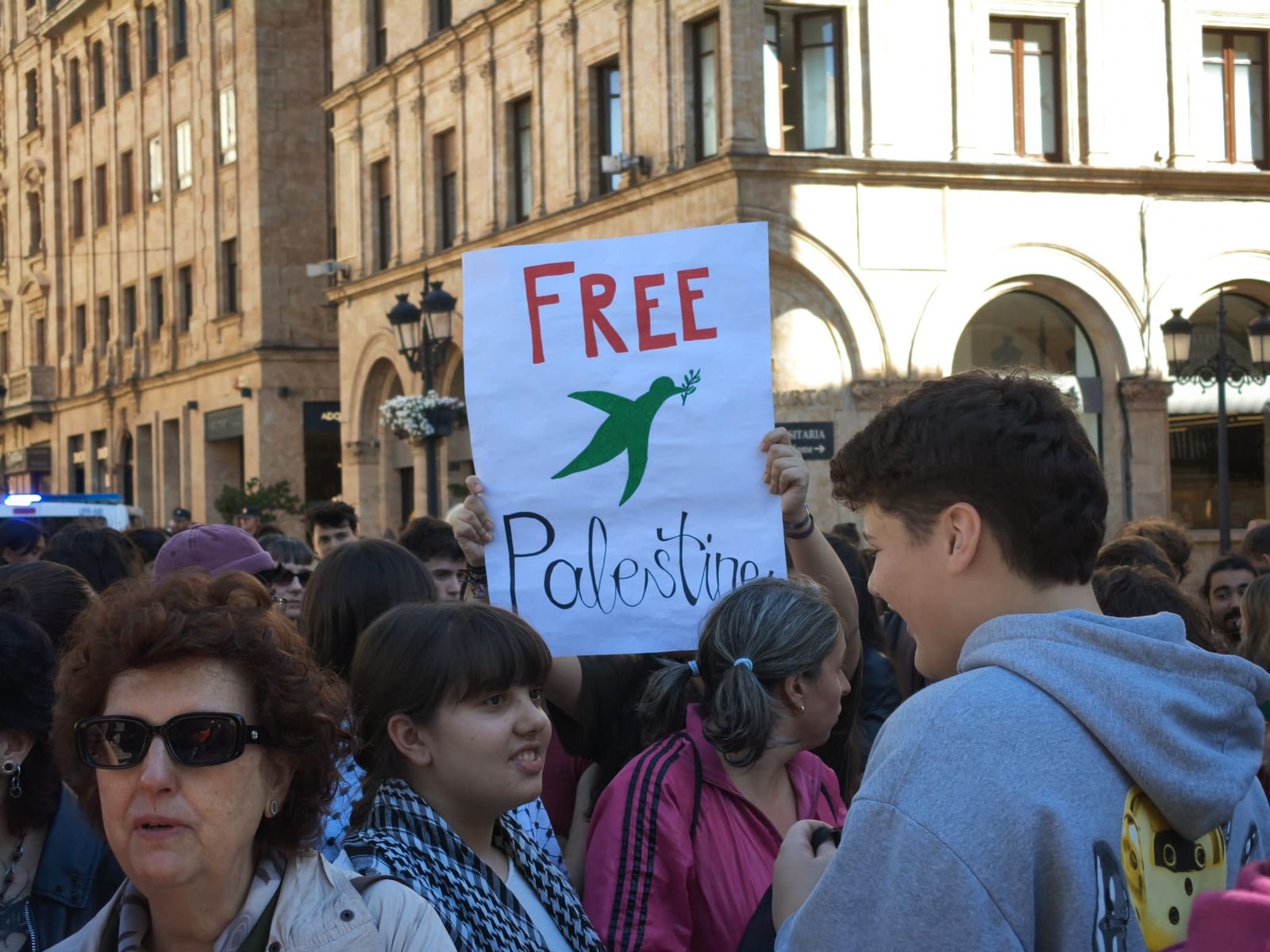 Manifestación por Palestina