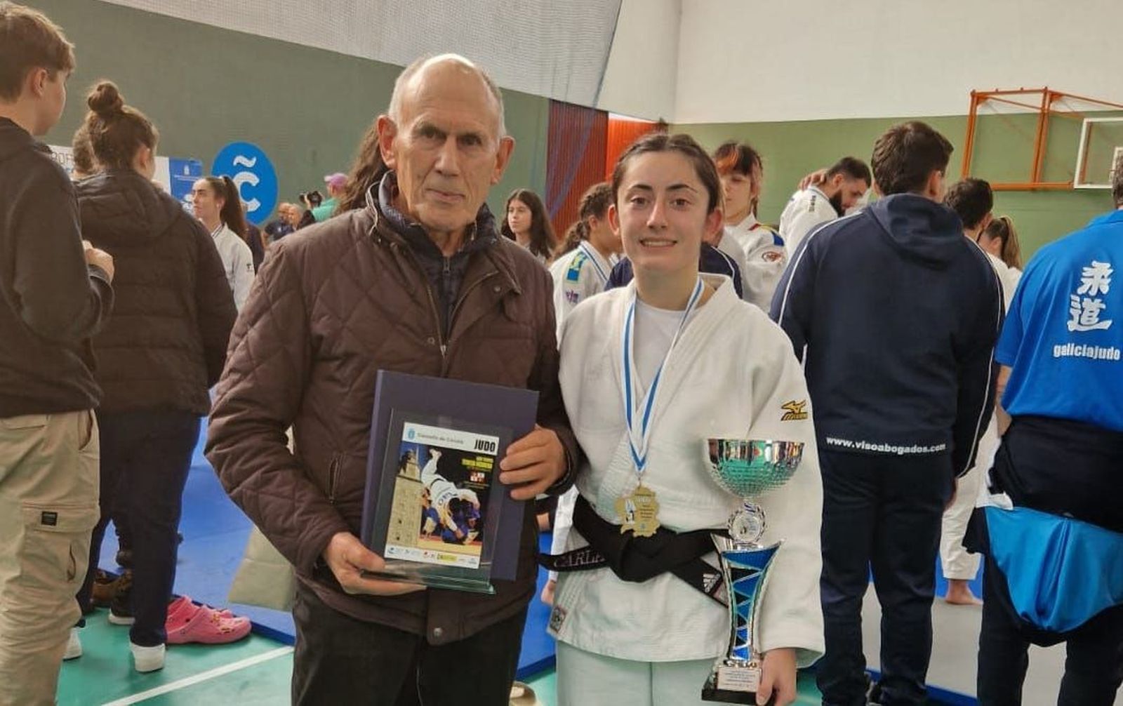 Carla Mateos y Vicente Zarza