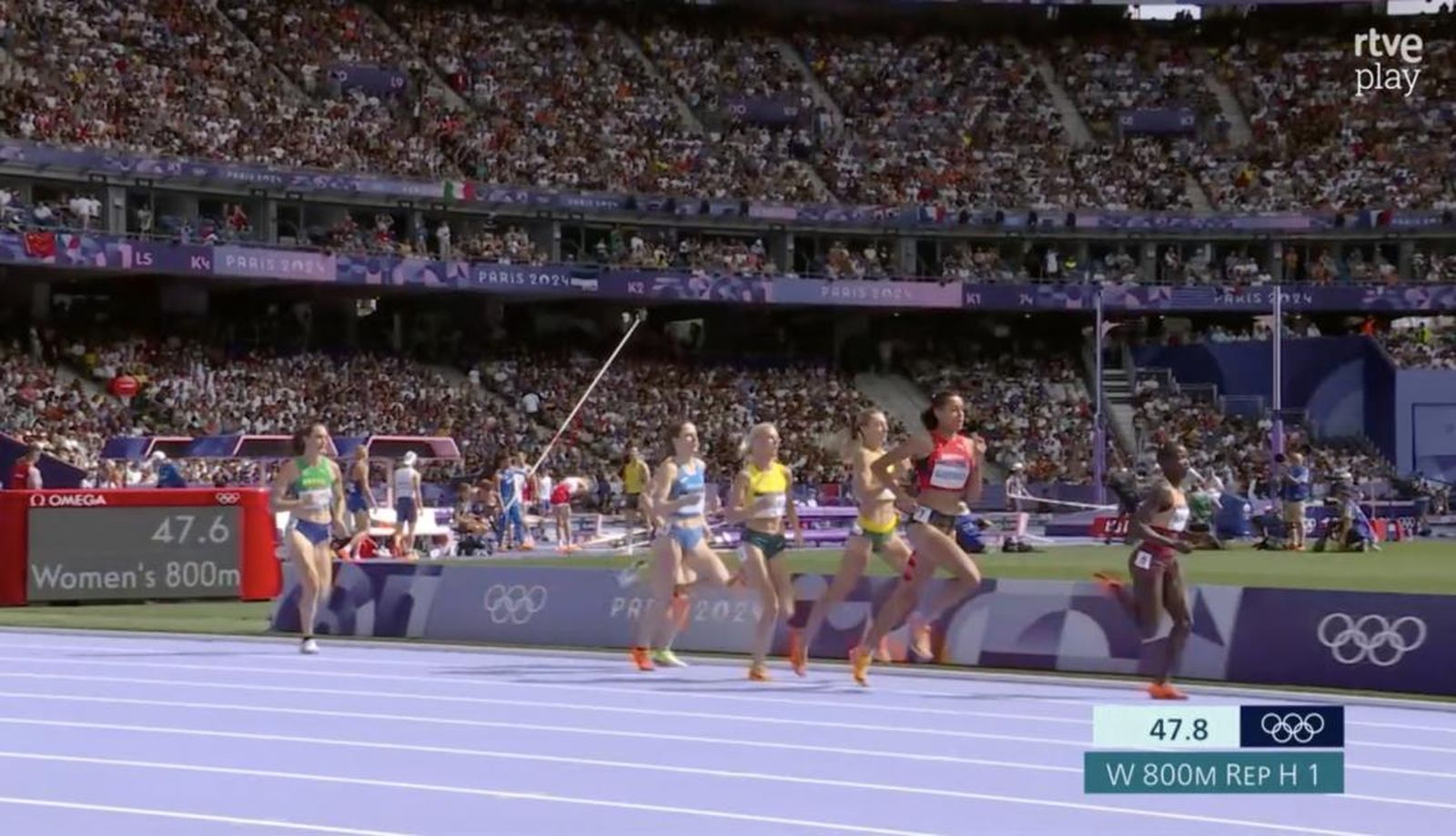 Lorena Martín en los Juegos Olímpicos de París