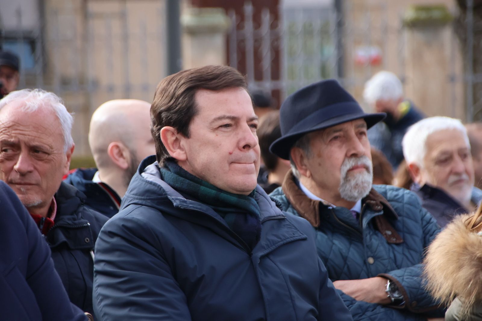 Mañueco presenta su caravana de vehículos en Salamanca