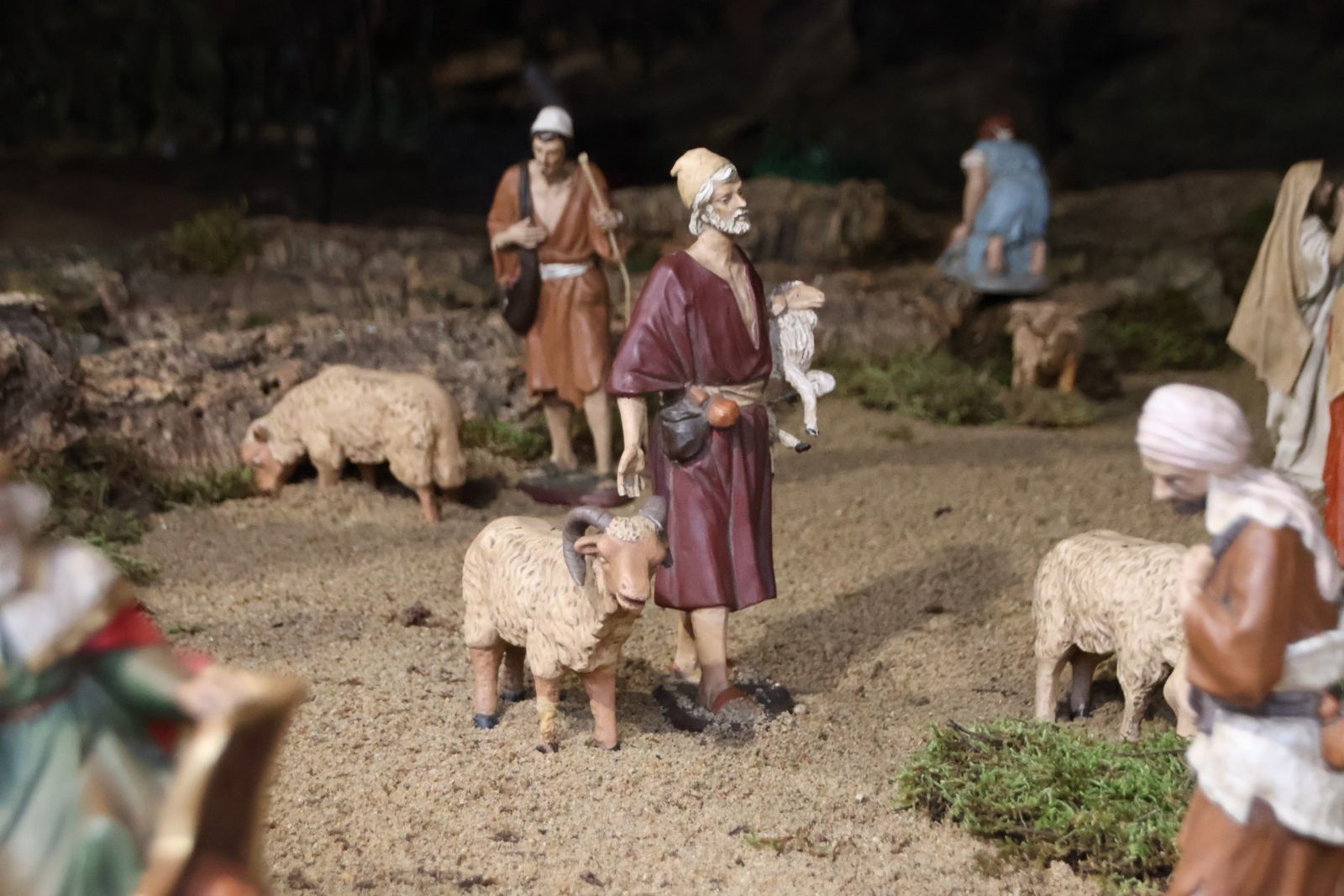 Portal de Belén en el cuartel de los militares